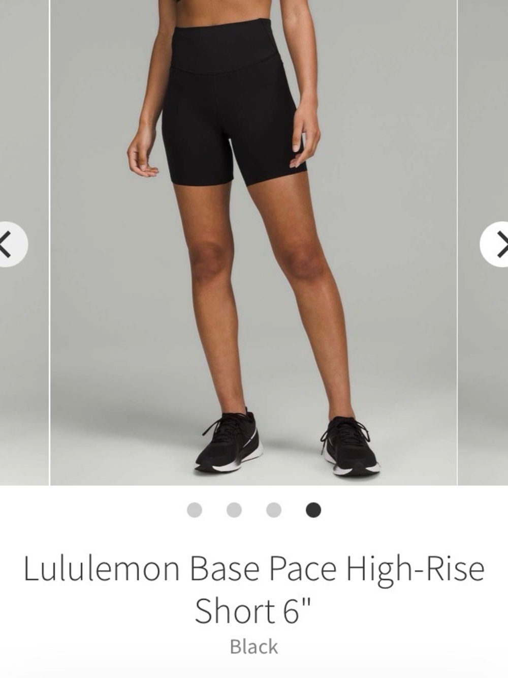 Lululemon Base Pace High Rise 6” Shorts